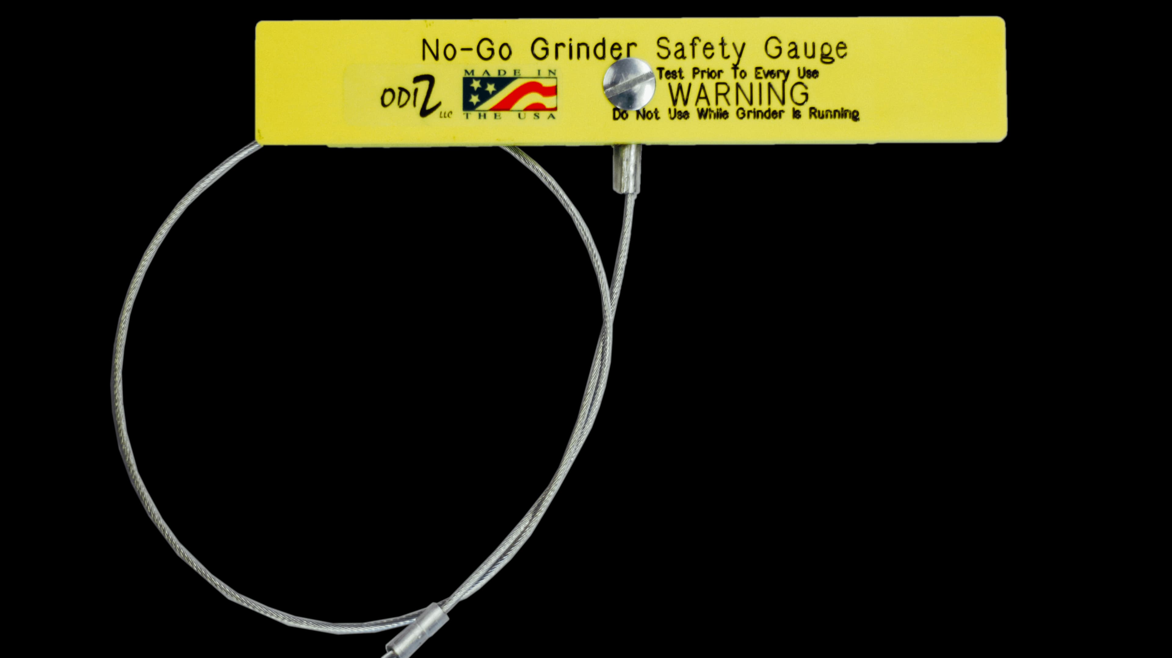 ODIZ Bench Grinder Safety Gauge/Safety Scale