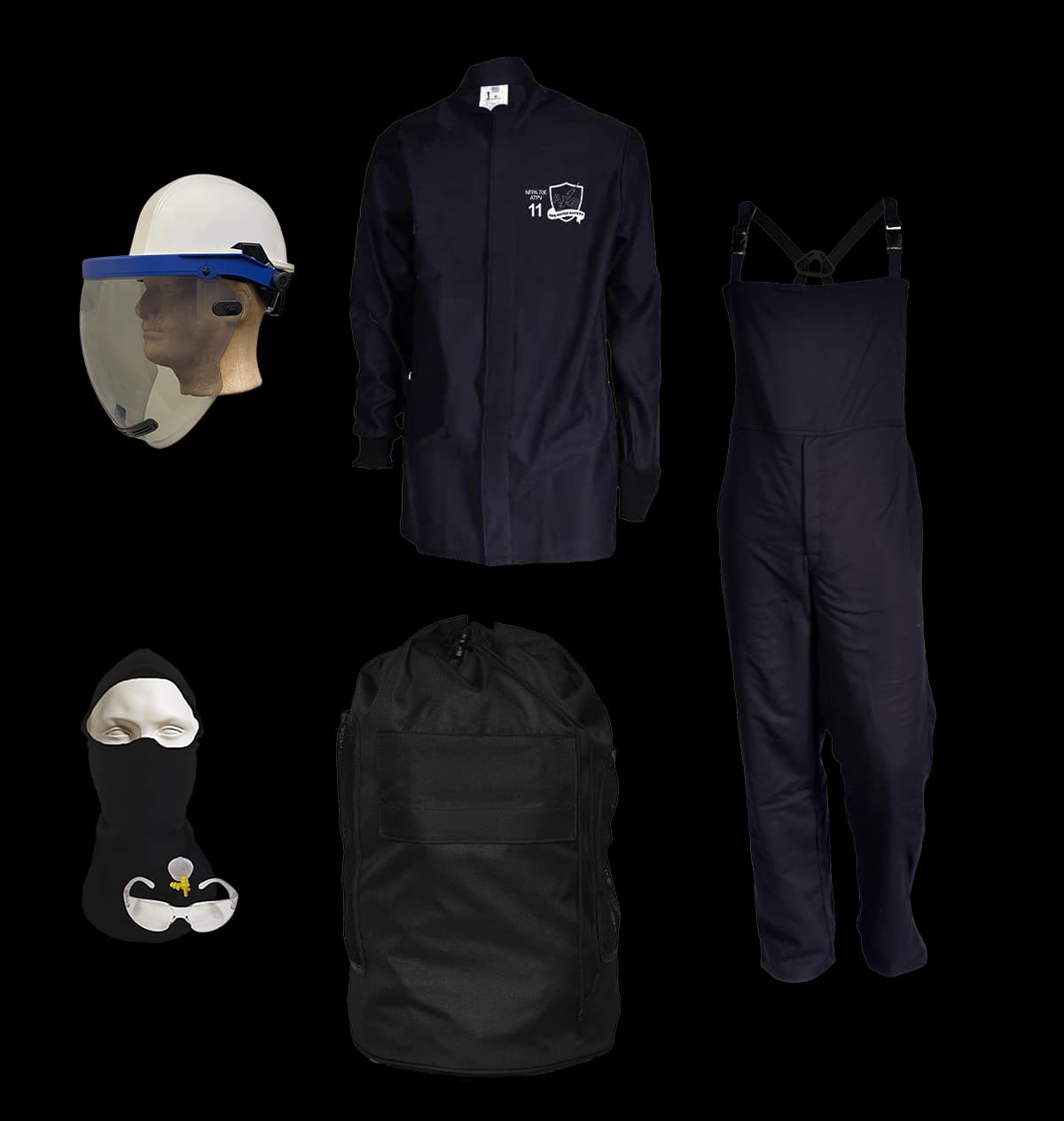 11 Cal Coverall Toric Shield Kit - Gear Bag