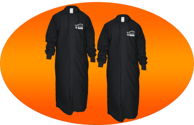 PPE in a Pail 12 Cal Lab Coat Toric Shield with Light Kit
