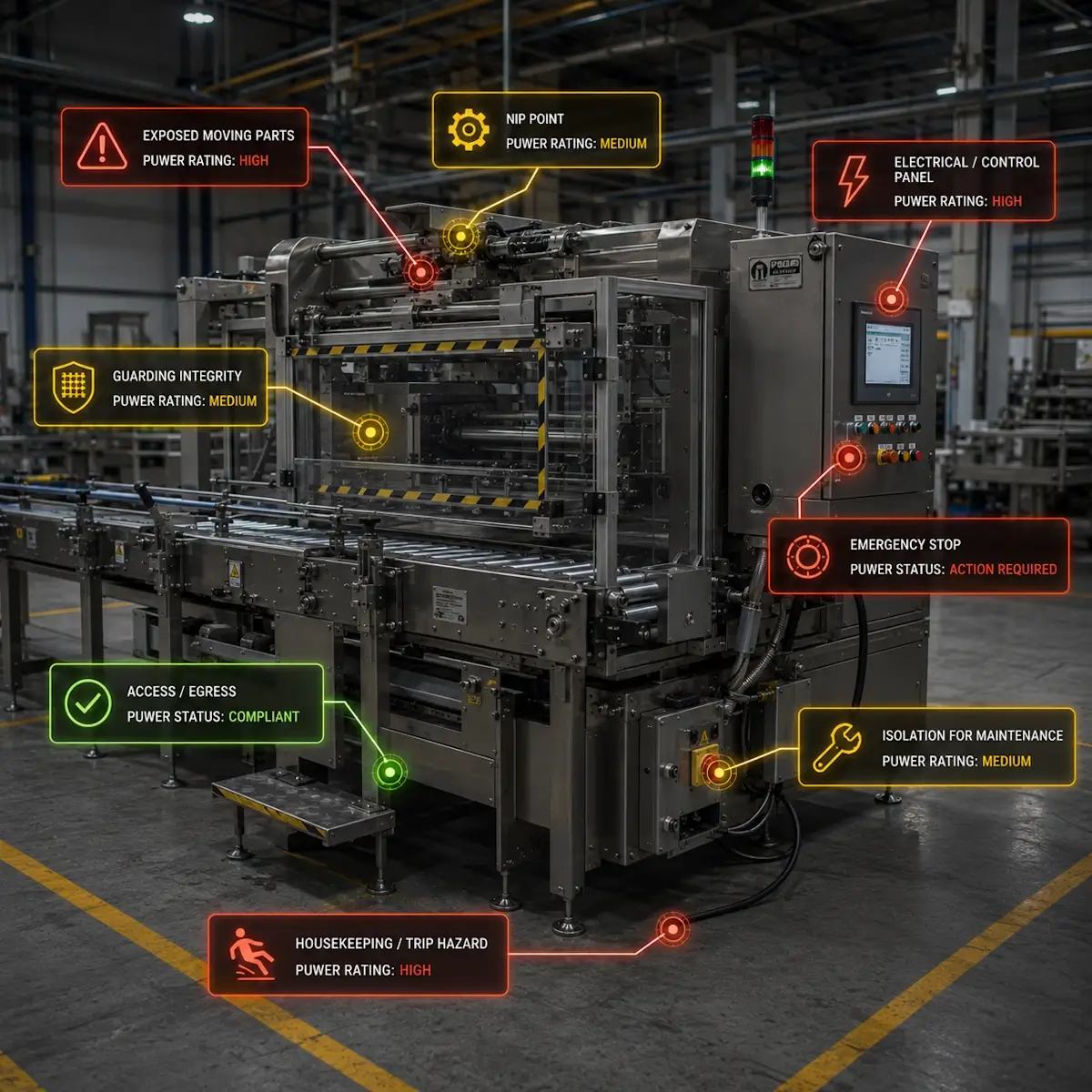 Hazard Risk Assessment - PUWER