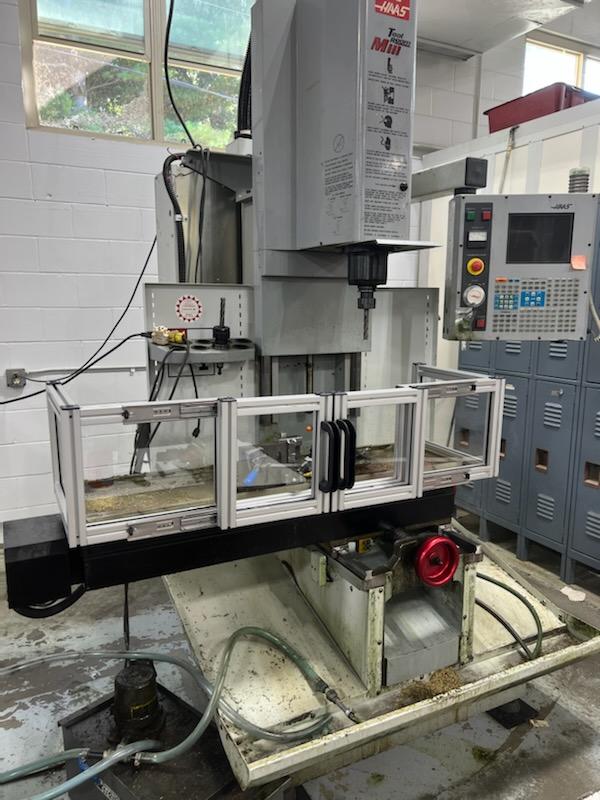 Bridgeport ToolRoom Mill Guard w/Optional Interlock System Odiz