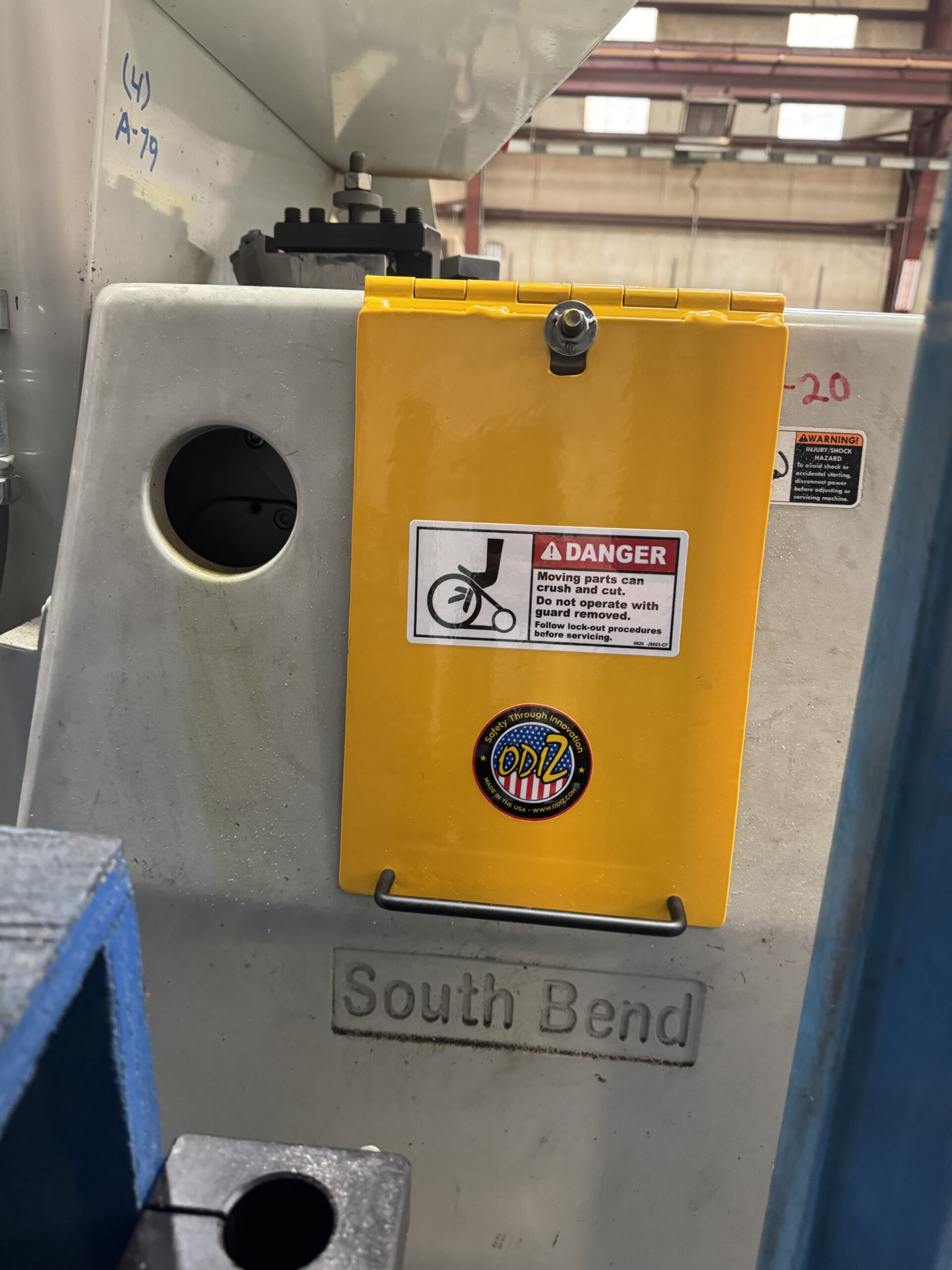 Lathe Through Spindle Cover Guard Odiz